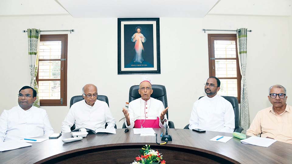 Installation of new Bishop of Mysore on Oct. 7