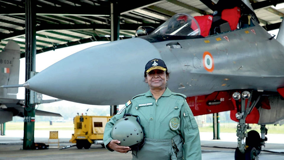 Droupadi Murmu becomes first President to take Rafale sortie