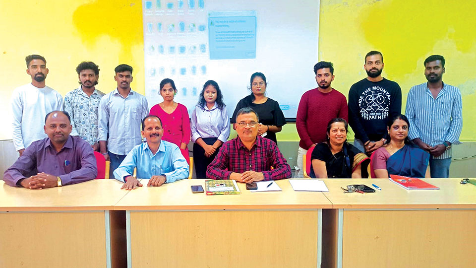 New team of Mysore University Library and Information Science Students’ Association