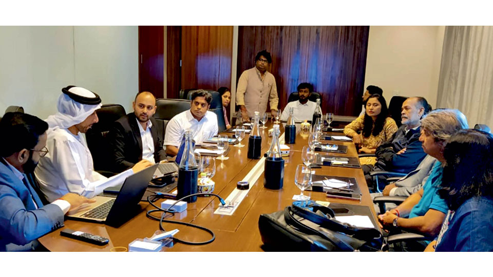 B2B meeting to expand business in UAE