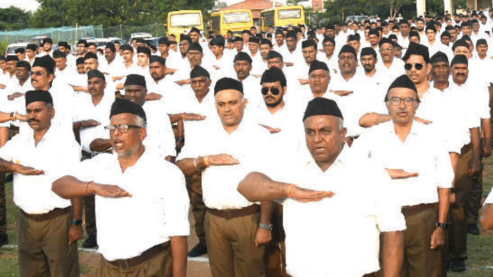 ‘We’ll walk into Assembly in RSS uniform, what can you do?’
