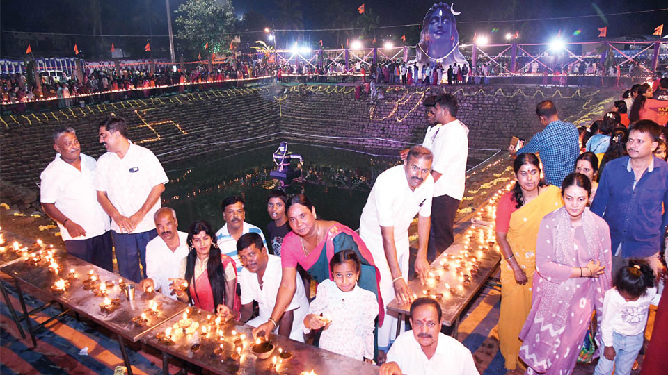 Laksha Deepotsava at Hinkal