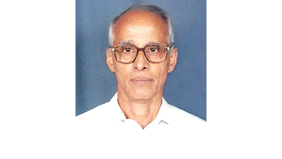 Prof. N.R. Mohan Madhyastha
