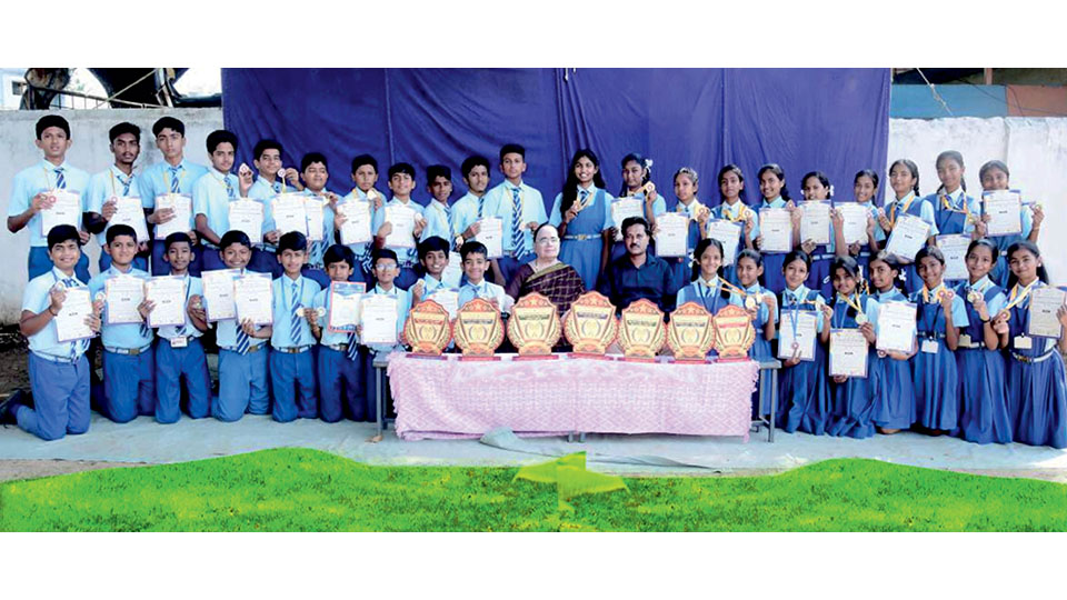 St. Marina’s High School shines in ball badminton