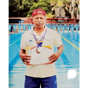 Excels in Masters' Swimming