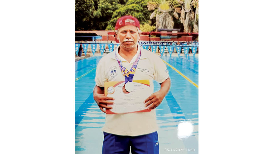 Excels in Masters’ Swimming