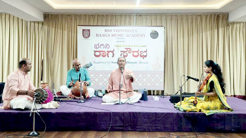 Scholarly approach, rich manodharma