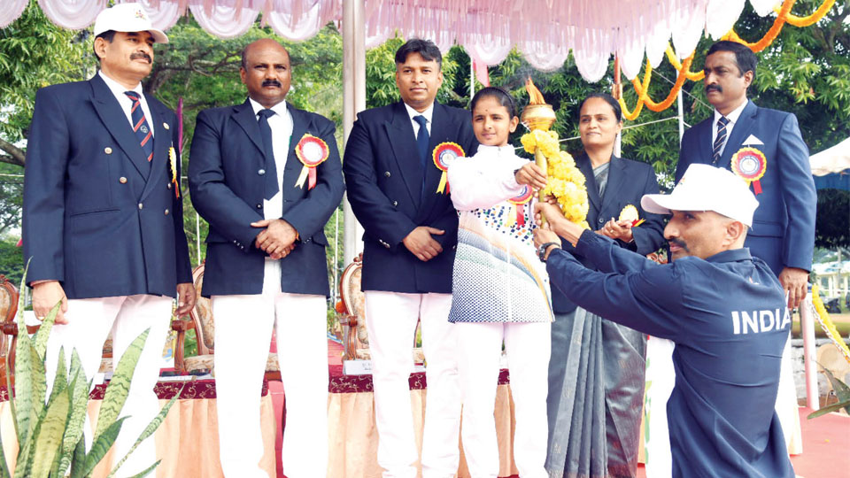 District Police Sports Meet begins