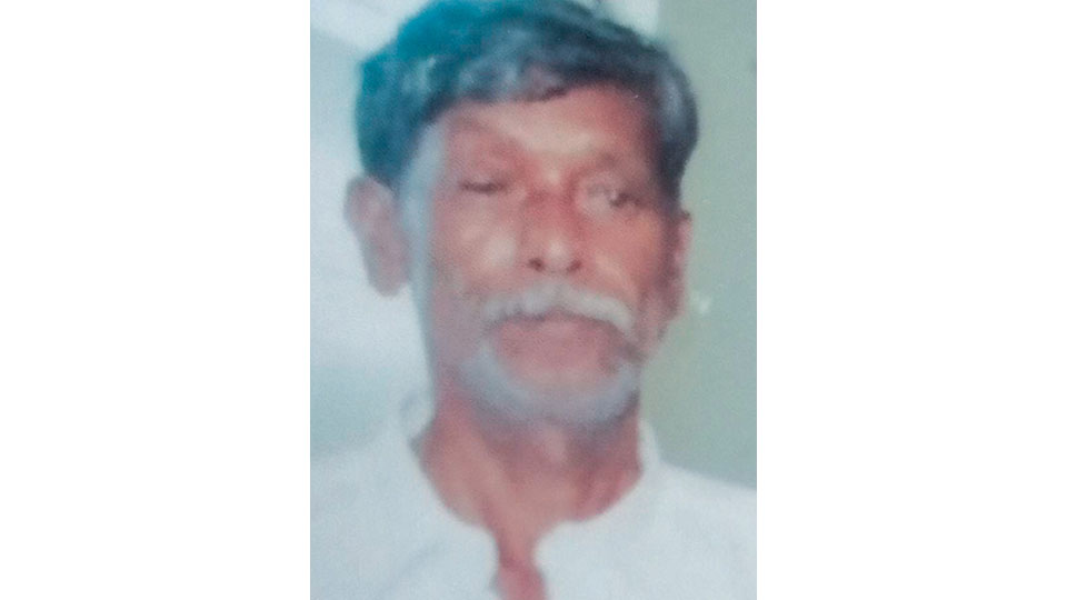 Elderly man goes missing