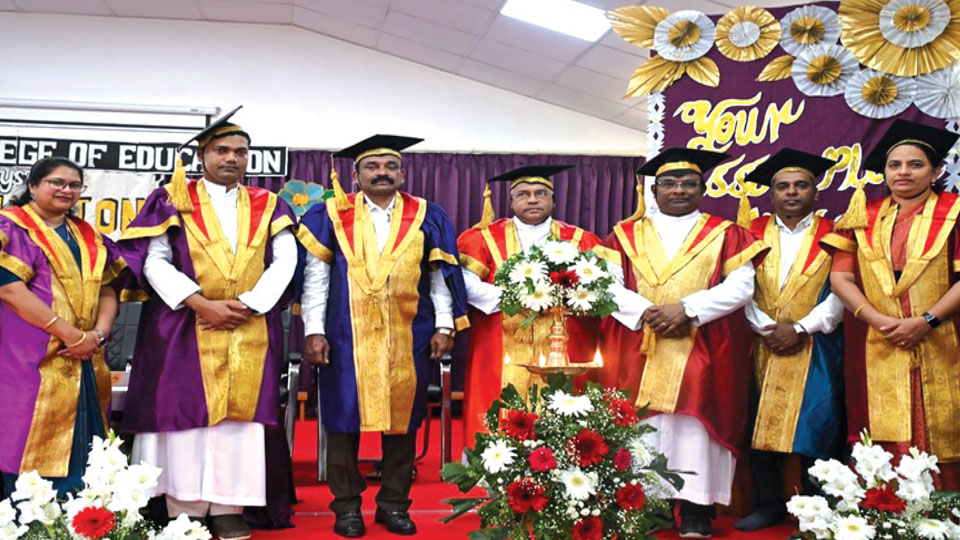 Graduation Day held at St. Joseph’s B.Ed College