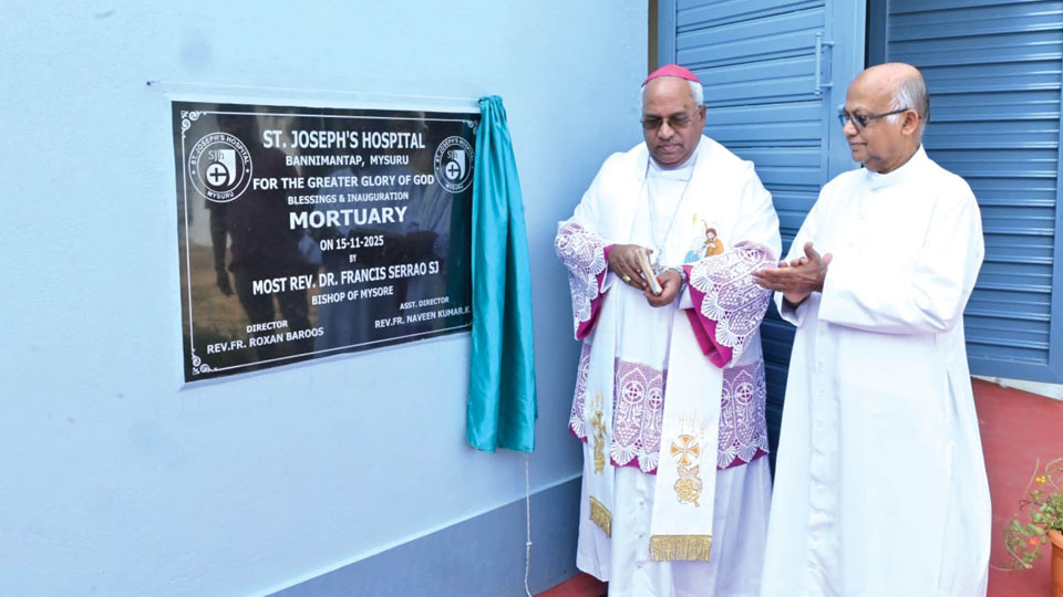 Fully automatic mortuary opened at St. Joseph’s Hospital