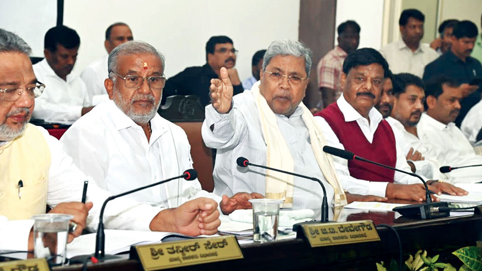 CM chairs KDP meeting