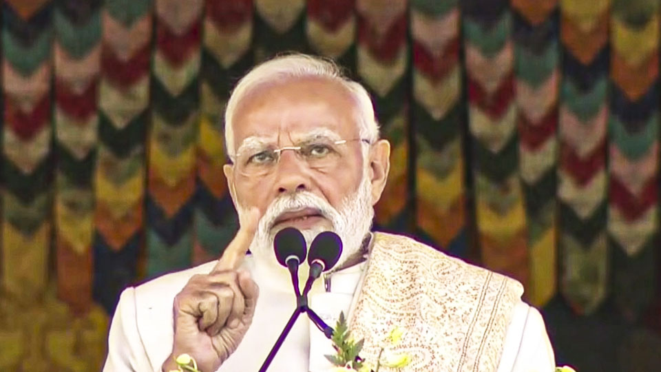None will be spared, vows PM Modi