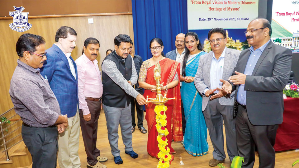 Mysuru must blend heritage with urban growth: MCC Chief