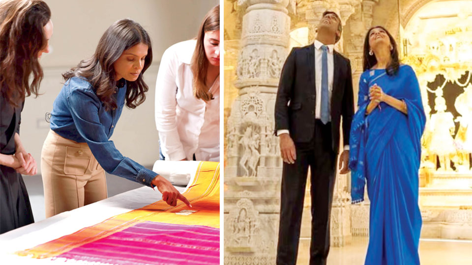 1867 Mysore Silk saree anchors Akshata Murty’s new series