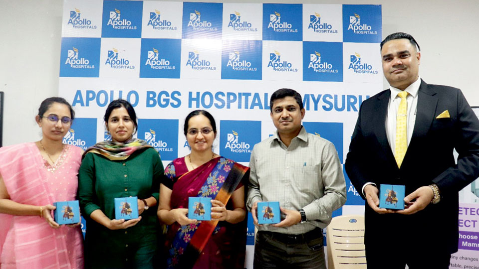 Breast cancer awareness held at Apollo BGS Hospital