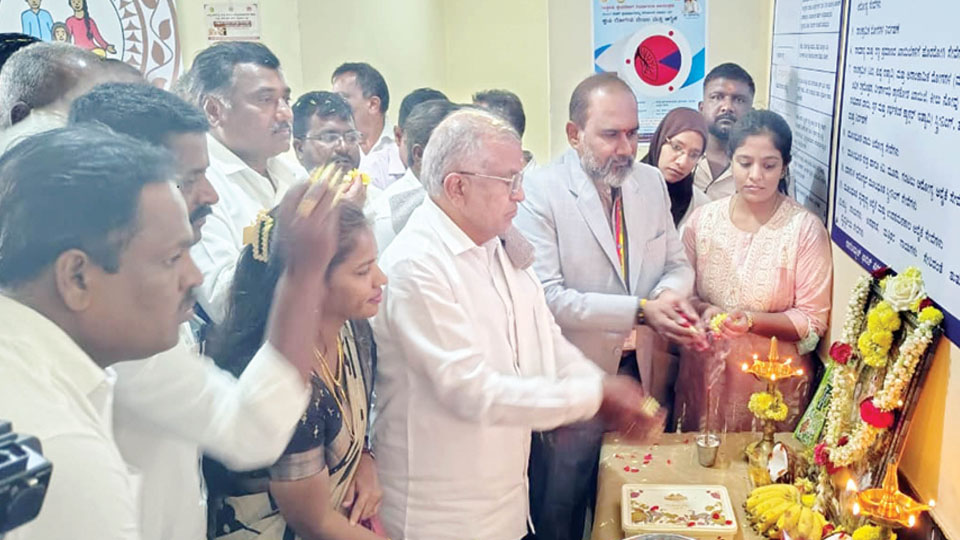 MLA inaugurates ‘Namma Clinic’ at Ekalavyanagar