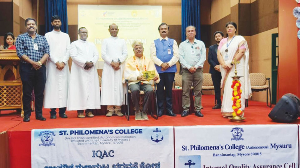 Workshop on academic and research excellence held at St. Philomena’s