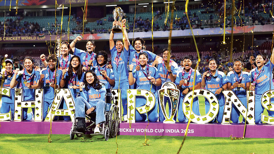 India claims maiden ICC Women’s Cricket World Cup