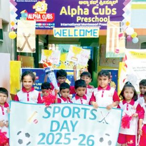 Sports Day at Alpha cubs Preschool