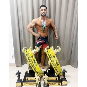 Wins Mr. India title