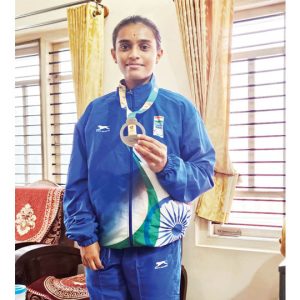 Special athlete's special achievement