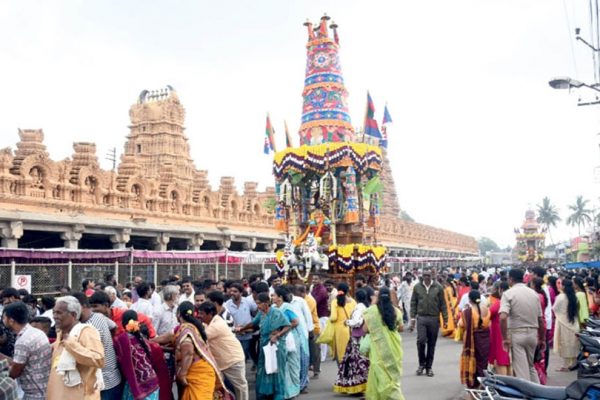 Chikka Jathra Mahotsava held at Nanjangud