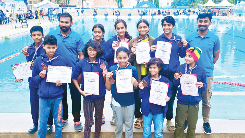 Marlin Aquatic Centre team wins bronze