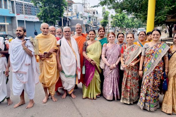 Padayatra marks Hanuma Jayanthi in Mysuru
