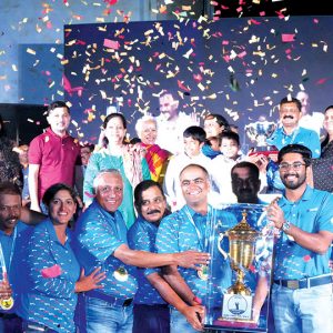 Walkmate Aces lifts Mysore Golf League trophy