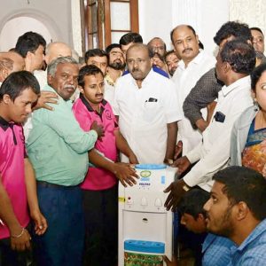 Water purifier donated