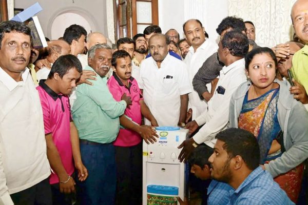 Water purifier donated