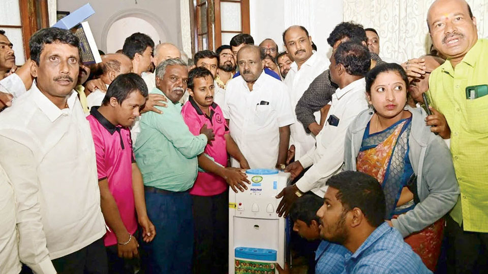 Water purifier donated