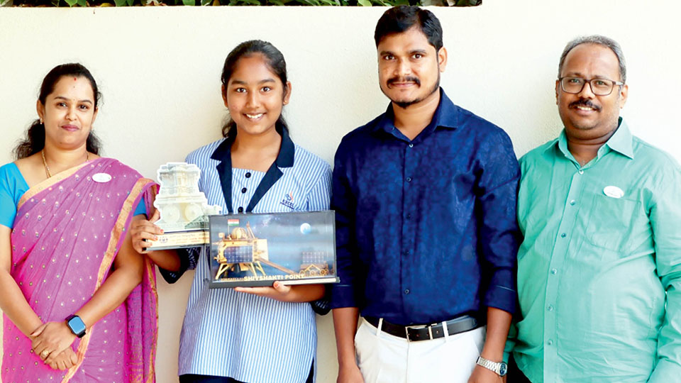 City student wins State-level URSC, ISRO scientific presentation contest