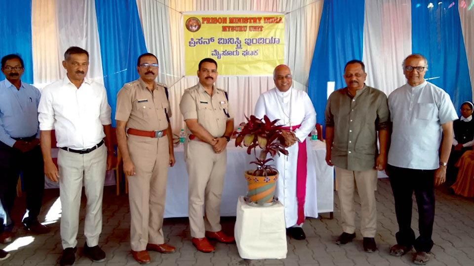 Christmas celebrated at Mysuru Central Prison