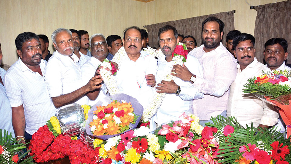 Doddaswamegowda elected MCDCC Bank President