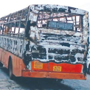 Fire mishap: Driver saves lives of 41 passengers