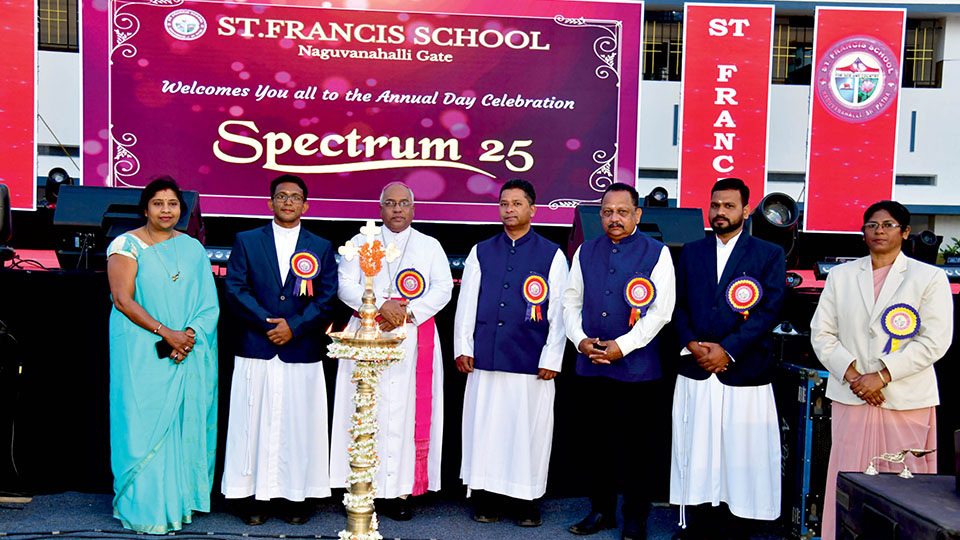 Annual Day at St. Francis School, Naguvanahalli