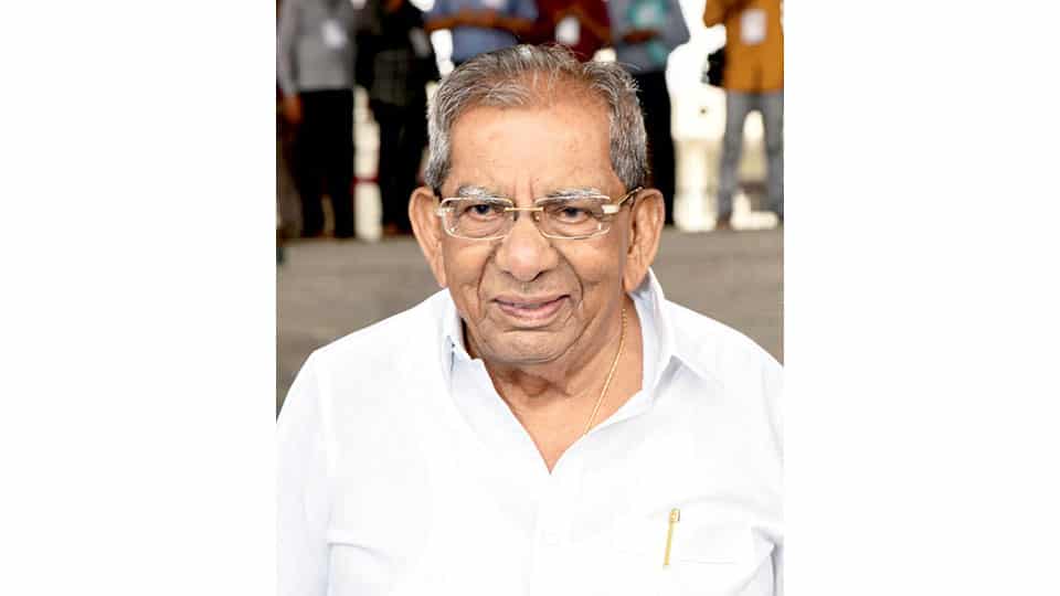 Oldest MLA Dr. Shamanur Shivashankarappa dies at 95