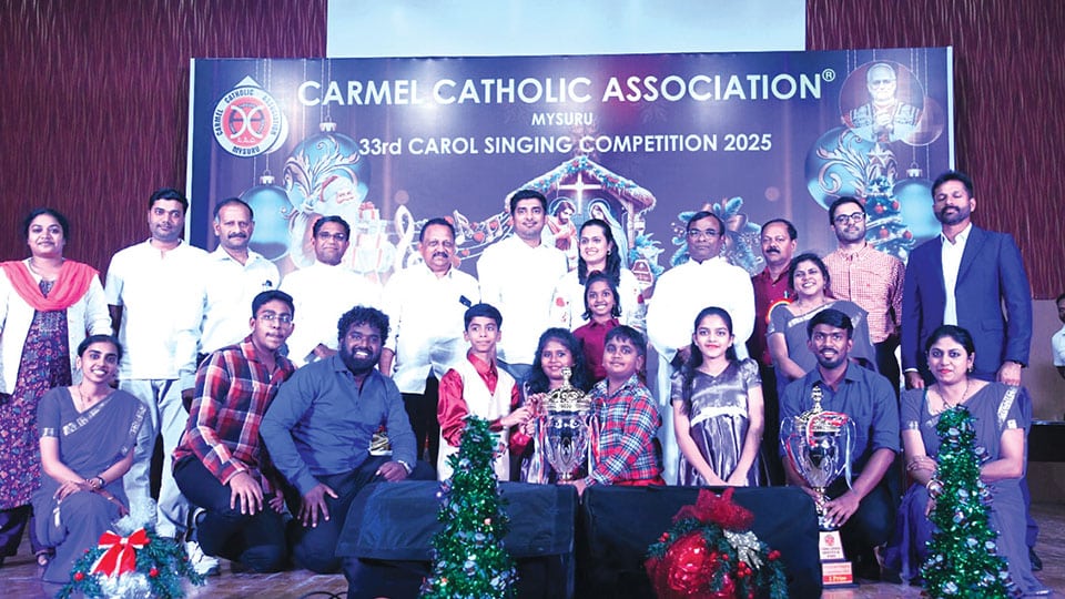 St. Joseph’s Central School emerges Carol Singing Champions