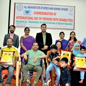 AIISH celebrates International Day of Persons with Disabilities
