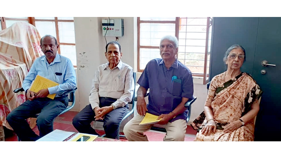 Elected to H.C. Dasappa Institute