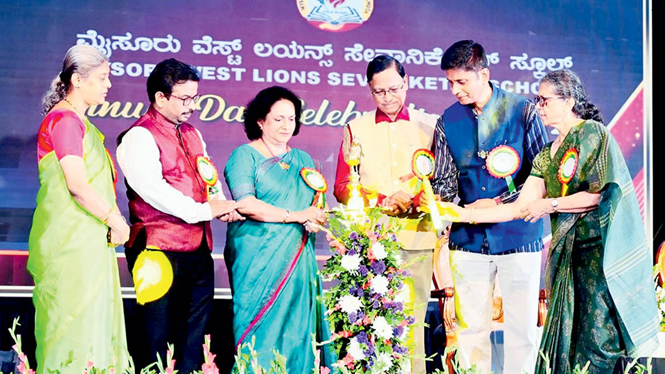 Mysore West Lions Sevaniketan School celebrates Annual Day