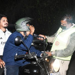 Drunk & drive checking intensified in city