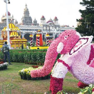 Winter Festival-2025 at Mysore Palace: 10-day Flower Show from Dec. 21