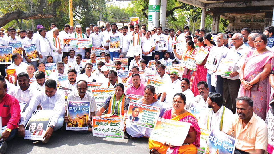 National Herald case: Congress workers’ bid to lay siege to BJP office foiled