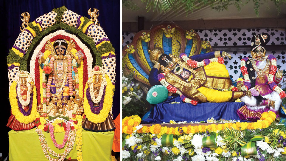 Devotees throng Lord Vishnu Temples
