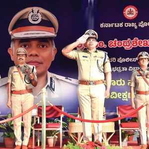 City Police take out parade at CAR Grounds: Position is not mandatory to do a good job: ADGP Chandrashekar