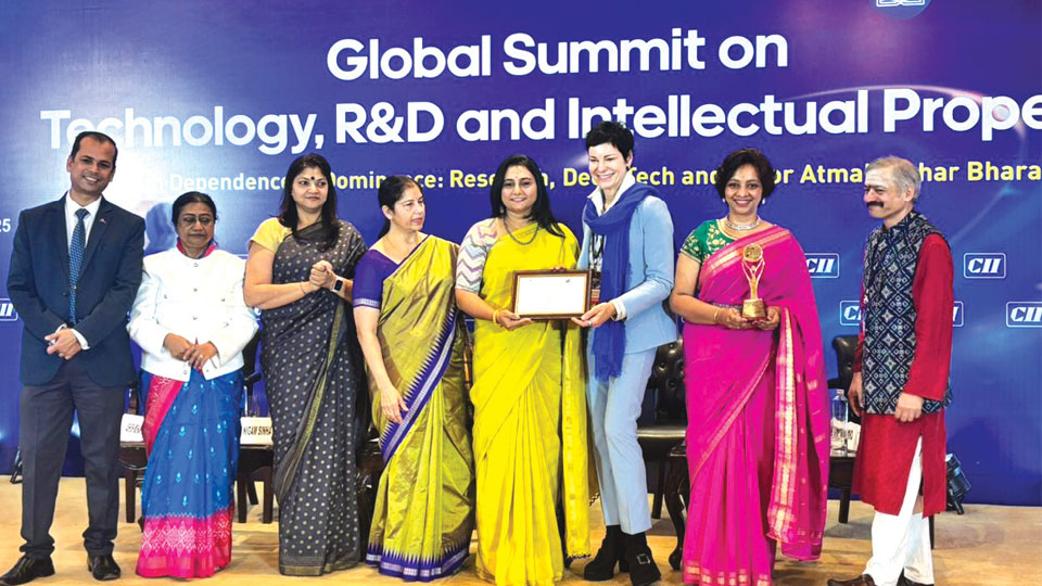 JSS STU wins CII “Excellence for Women in STEM 2025” Award
