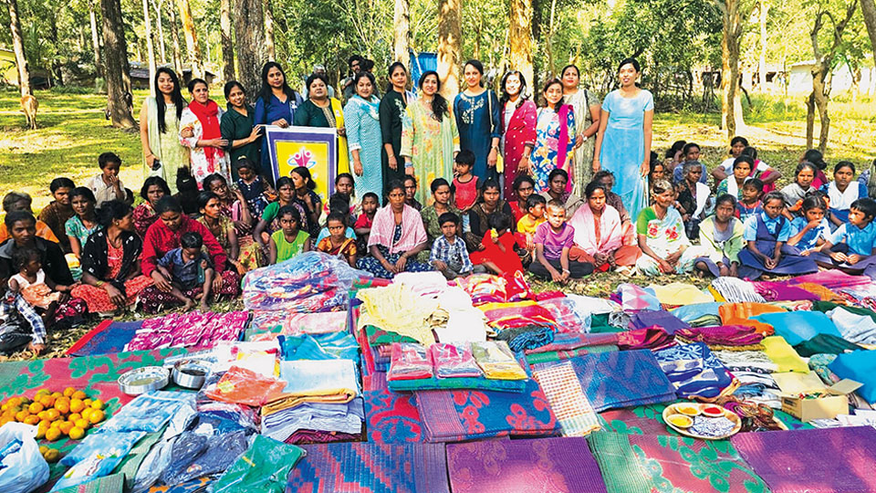 NGO distributes essential kits to tribal families